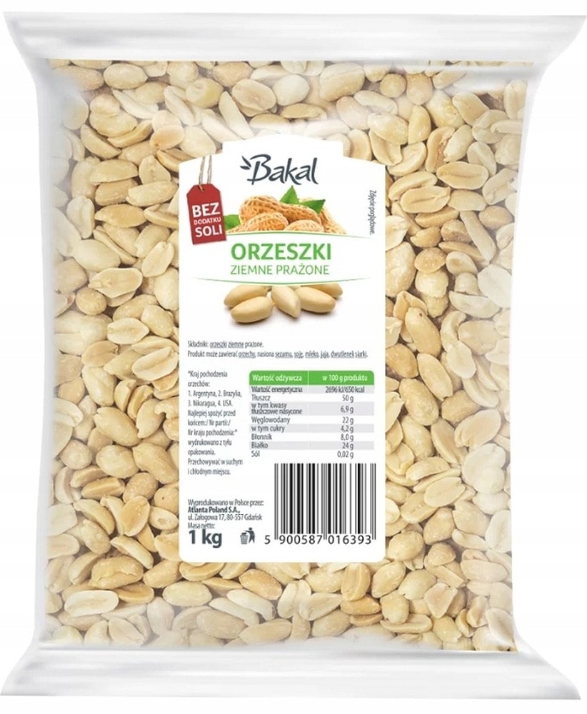 Bakal Roasted peanuts 1 kg - crunchy snack
