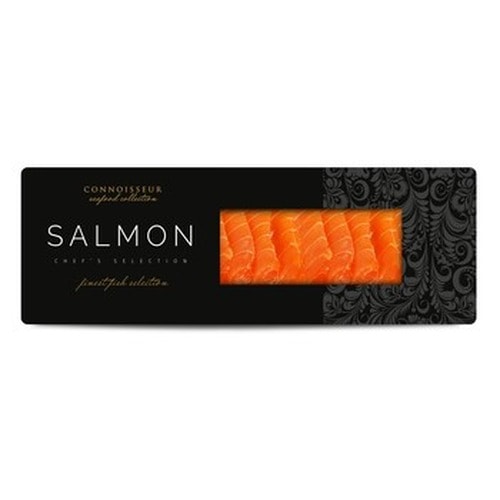 CON Smoked Salmon Slices 1 kg - Delicate taste and aroma