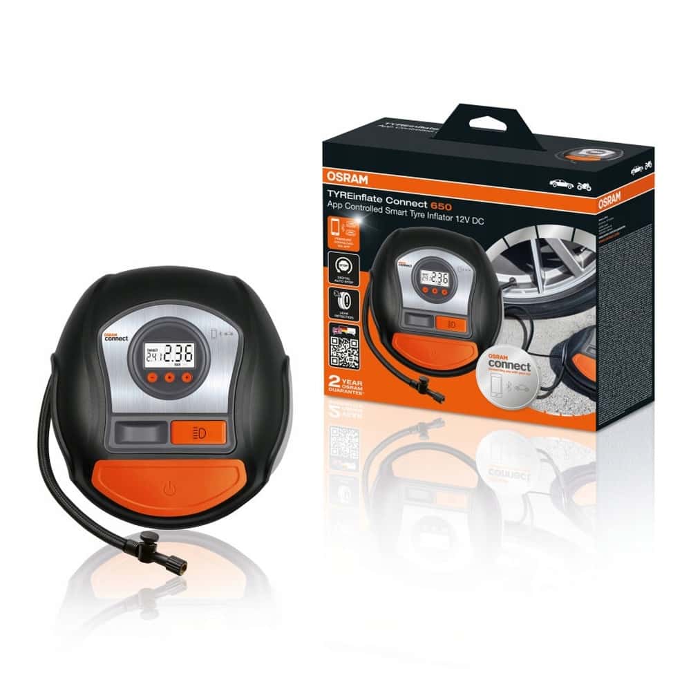 Osram Tire Inflate 650 Compressor - fast inflation in any situation