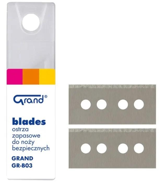 Grand Safety Knife Blades - Replacement Blades, 10 Pieces