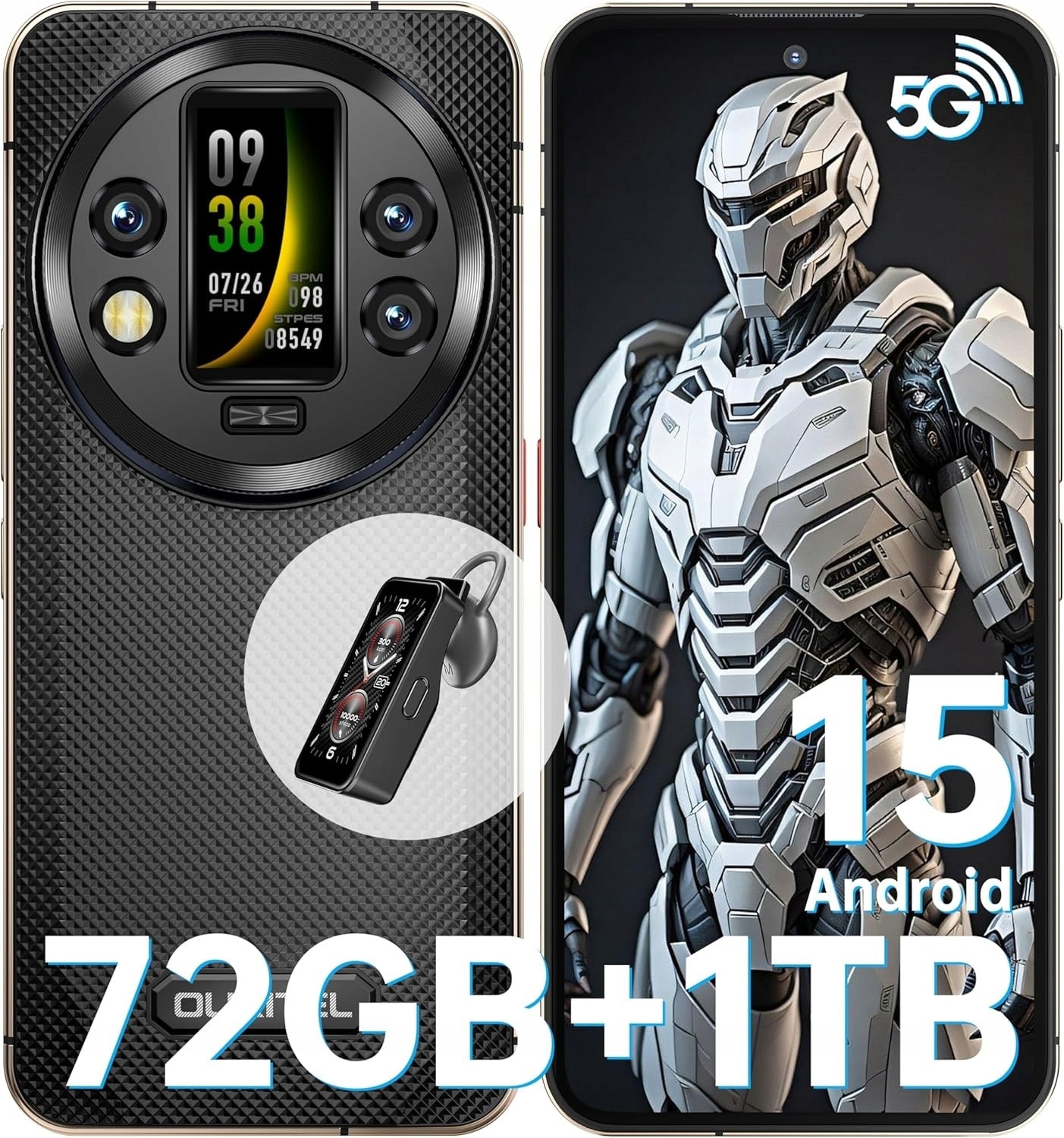 Oukitel WP200 Pro 5G - Rugged smartphone with 5G and huge battery