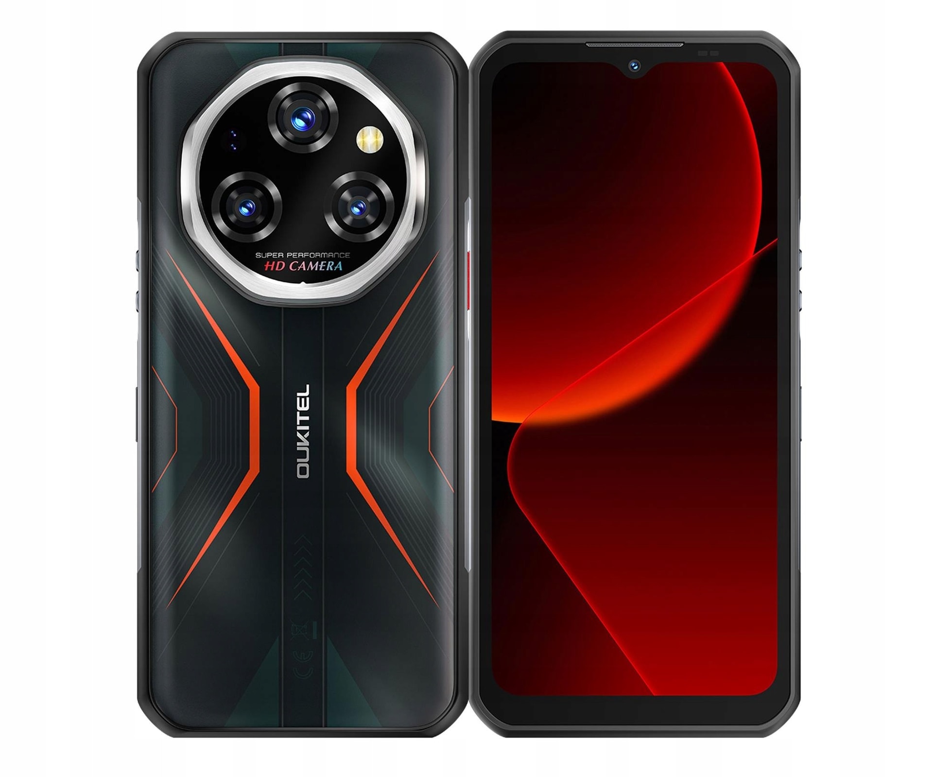 Oukitel WP55 Smartphone 6,6" 12/256GB DS 11000mAh Pomarańczowy