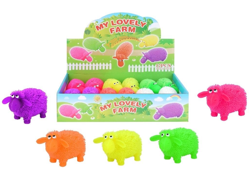 Soft glowing sheep MIX colors - adorable toy for everyone