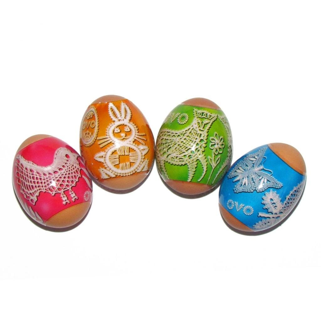 Arpex Lace wraps for Easter eggs - various designs