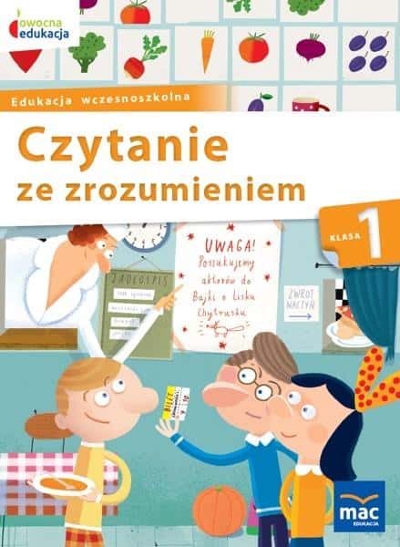 MAC Edukacja Reading comprehension - Worksheets for grade 1
