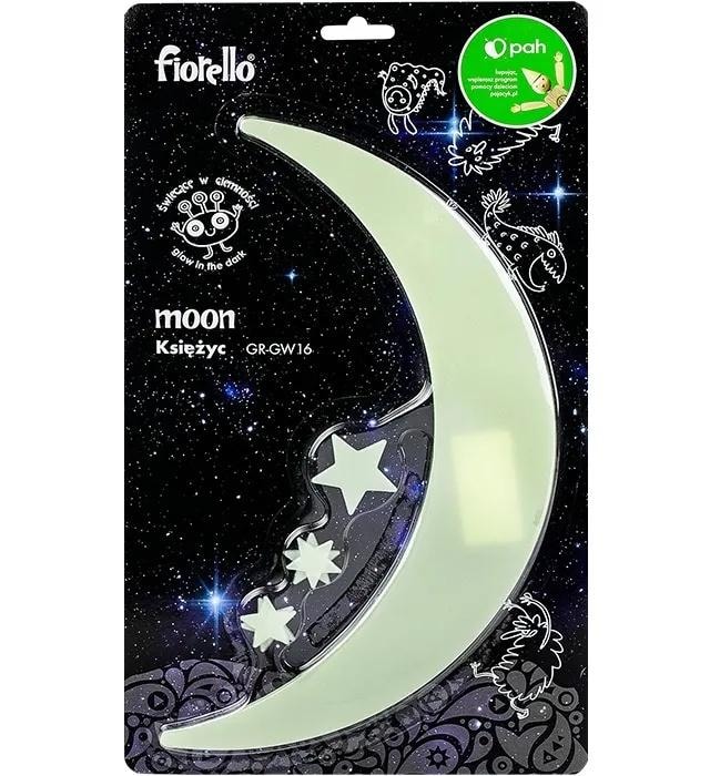 Fiorello Fluorescent Moon and Stars Decorations - create a magical room