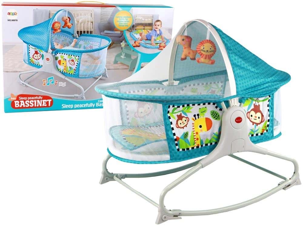 Leantoys Baby rocker 2in1 children's mat with sounds - perfect for your child