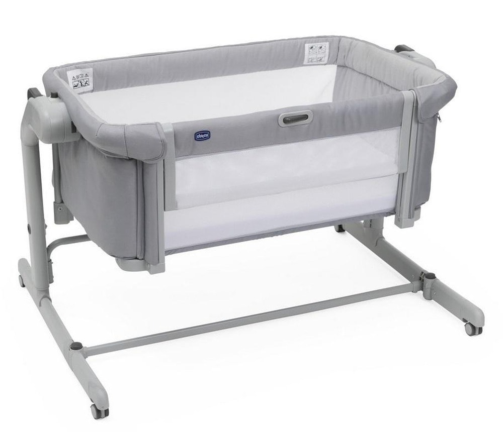 Chicco Next2Me Magic Evo grey - Bedside crib up to 9 kg