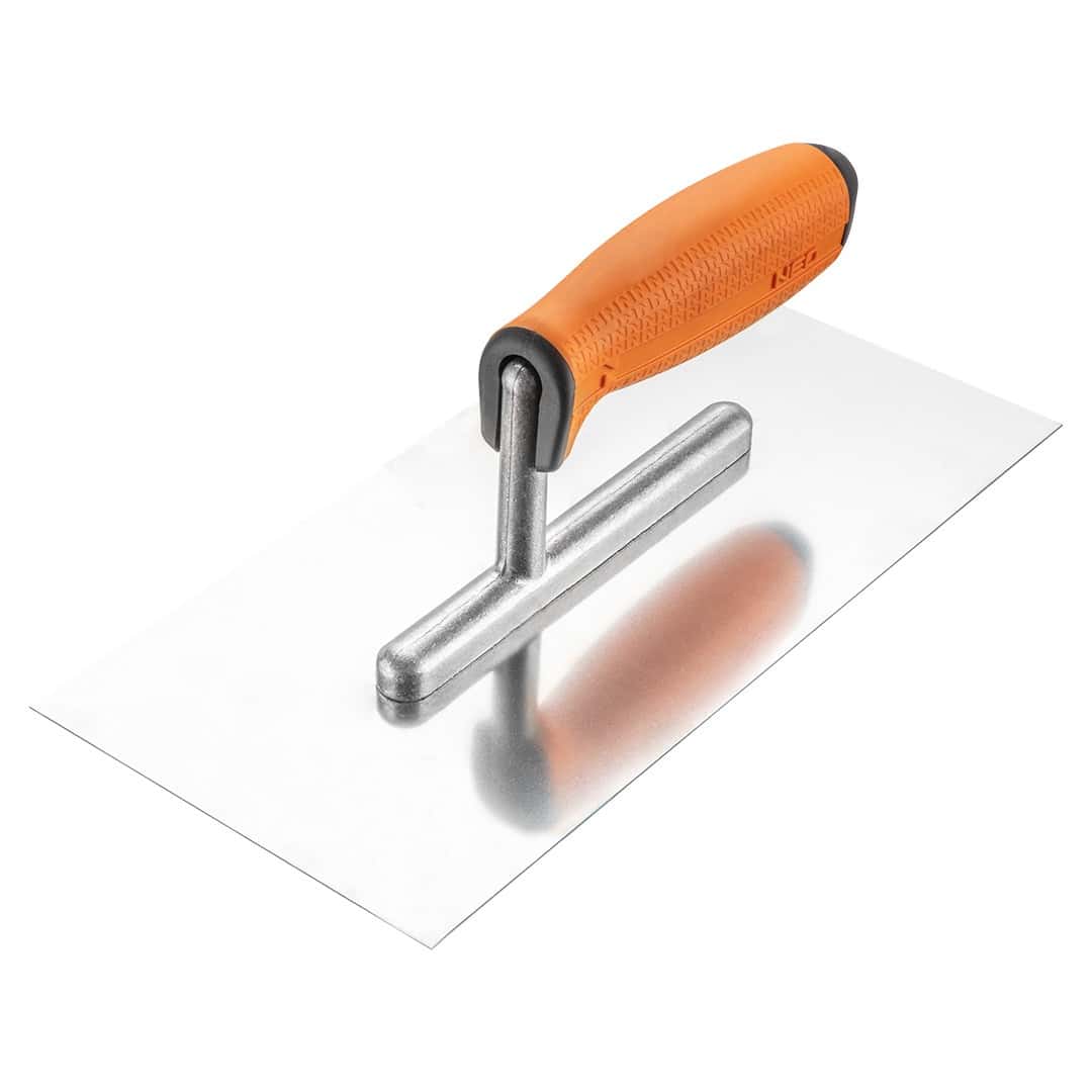NEO Straight trowel 270 x 128 mm with dual-component handle - perfect for finishing works