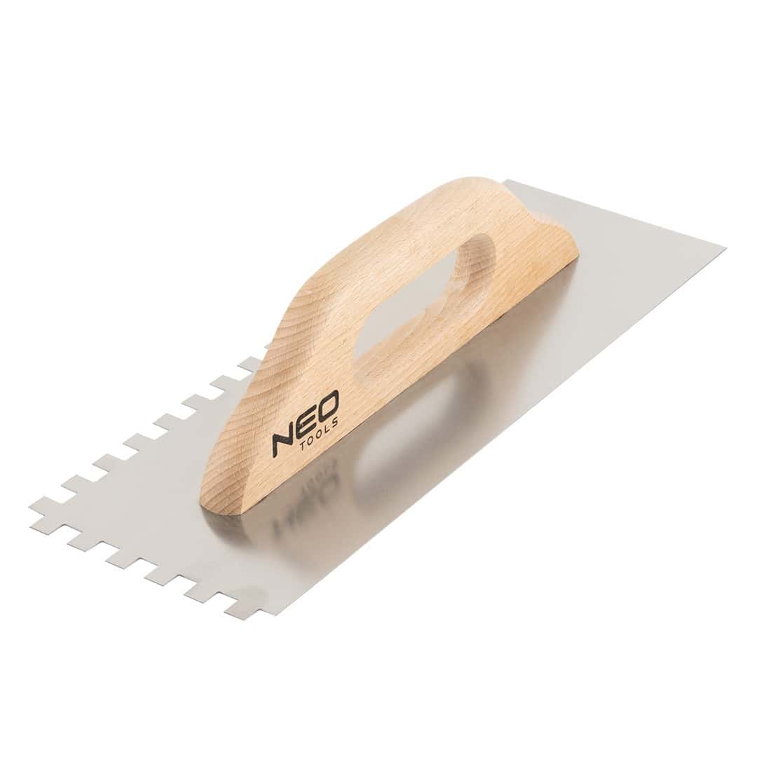 NEO Notched Trowel 480 x 128 mm - ideal for adhesives and mortars