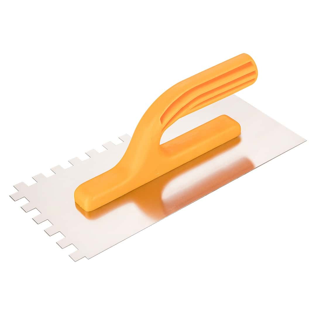 TOPEX Notched trowel 8 x 8 x 8 mm - ideal for adhesive