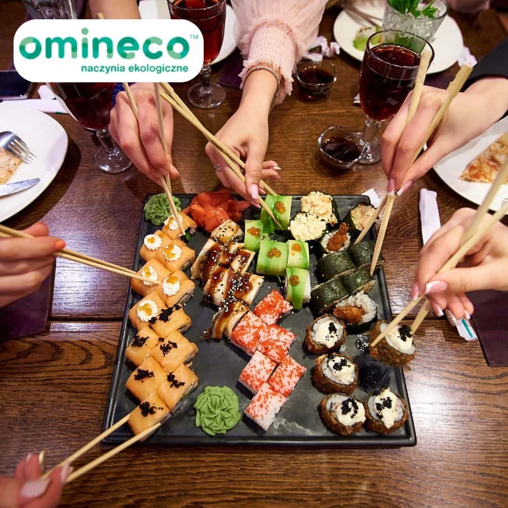 Bamboo Sushi Chopsticks - 50 pairs perfect for parties