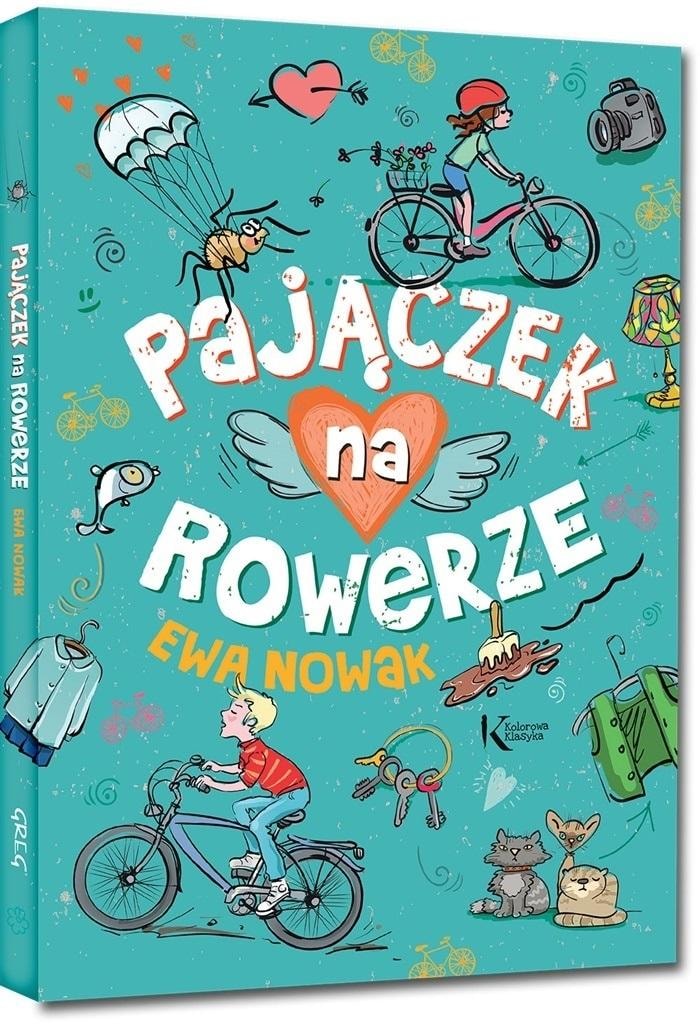 Spider on a bicycle - warm and instructive children's novel