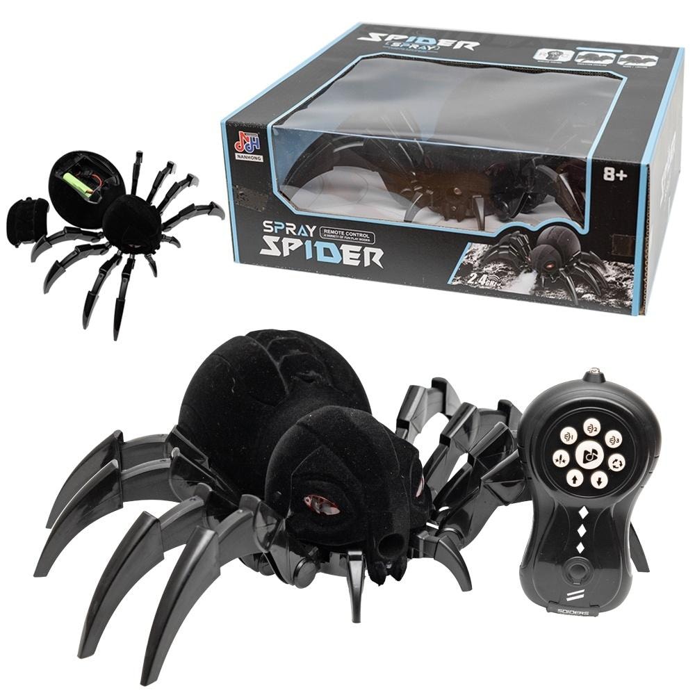 R/C Spider with Spider Web Effect - Remote Controlled Robot