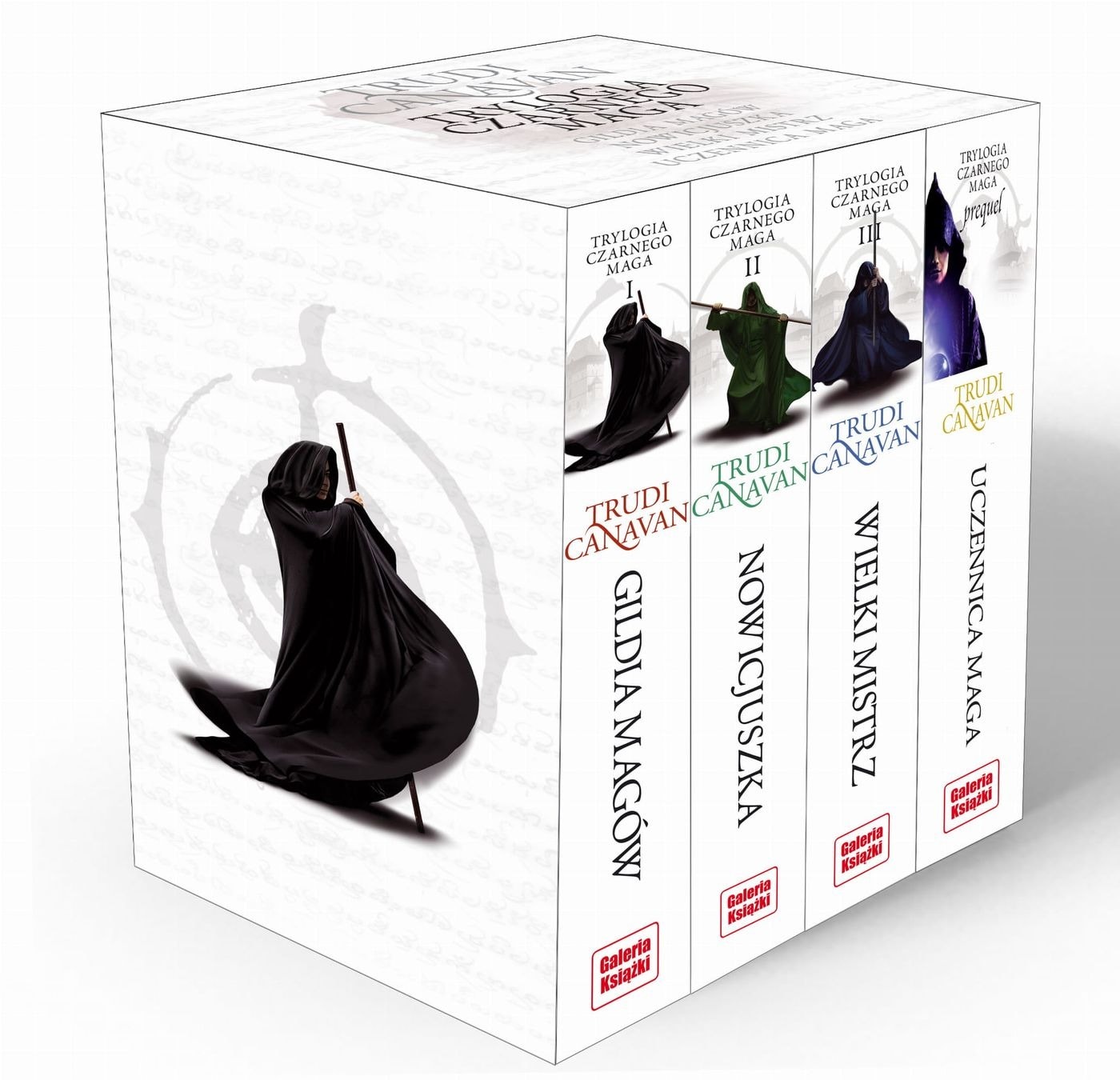 Pakiet Trylogia Czarnego Maga + Uczennica Maga wydanie 2024