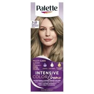 Palette Intensive Color Creme 7-21 Ash Medium Blonde - intense color and care