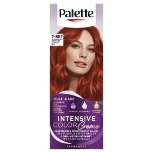 Palette Intensive Color Creme 7-887 Scarlet Red - permanent coloration for your hair