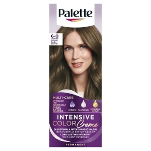 Palette ICC Hair Dye 6-0 Cool Blonde - intense and long-lasting color