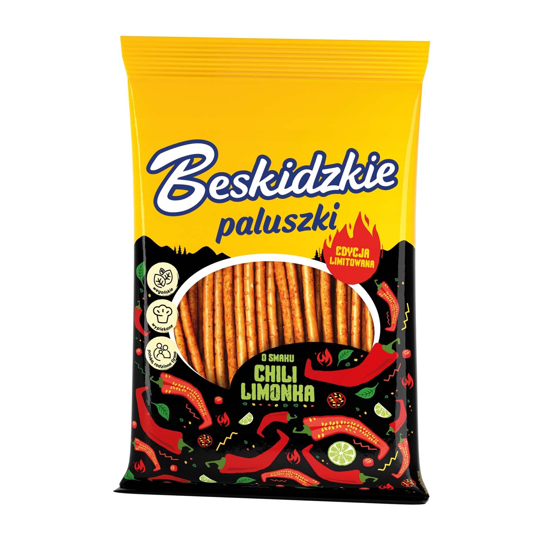 Beski Chili-Lime Breadsticks 60g - spicy snack for every occasion
