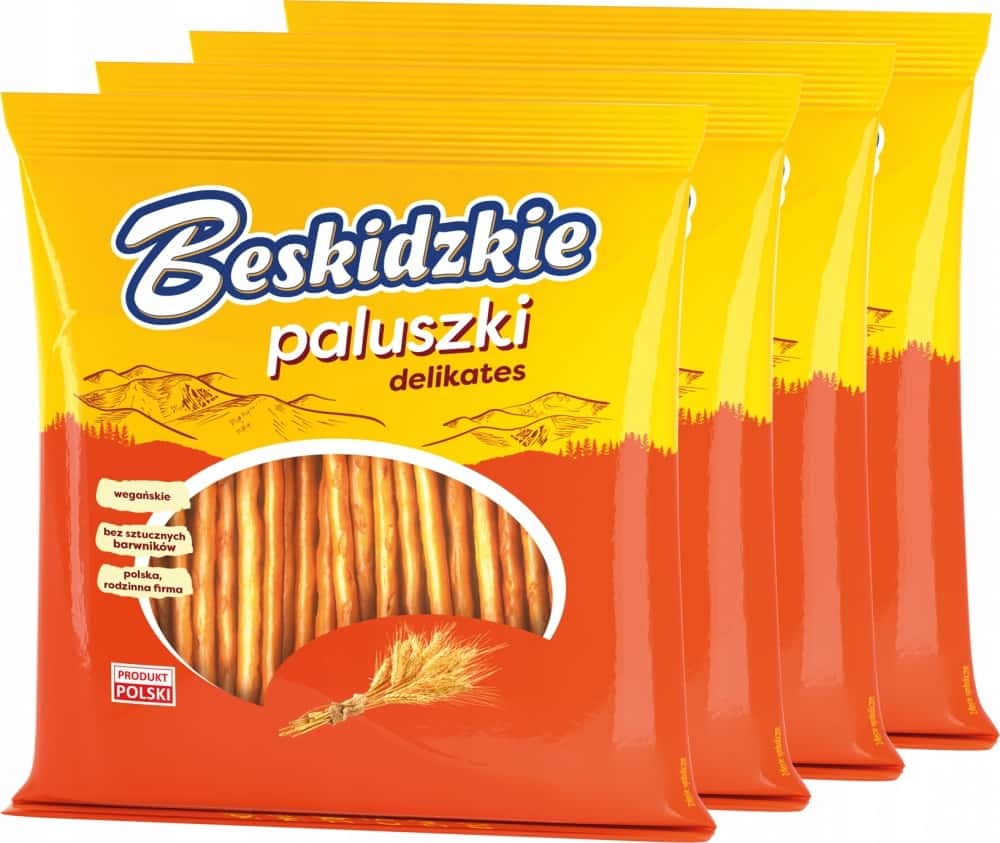 Beskidzkie Delicate Breadsticks - perfect for snack 200g