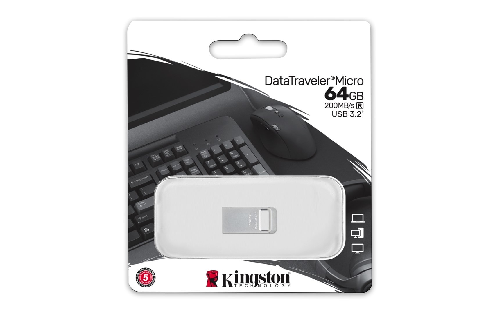 Pamięć USB Kingston DataTraveler 64 GB USB 3.2 Gen 1
