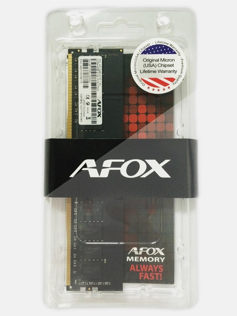 AFOX RAM DDR4 8 GB 2666 MHz - reliable memory for your computer