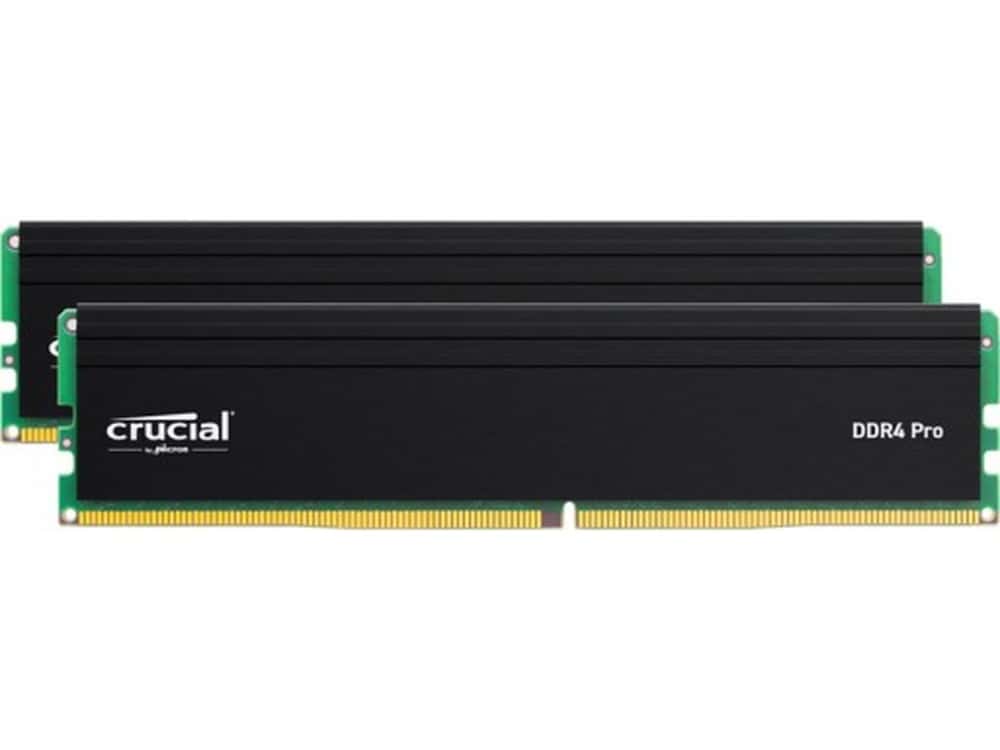 Crucial RAM Memory DIMM PRO 64GB DDR4 3200MHz - Kit for Demanding Users
