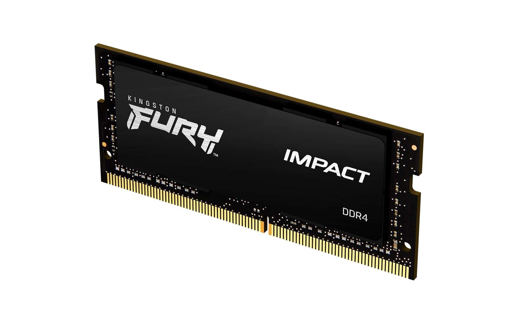 Kingston FURY Impact 32GB 3200MHz DDR4 CL20 SODIMM - Laptop RAM