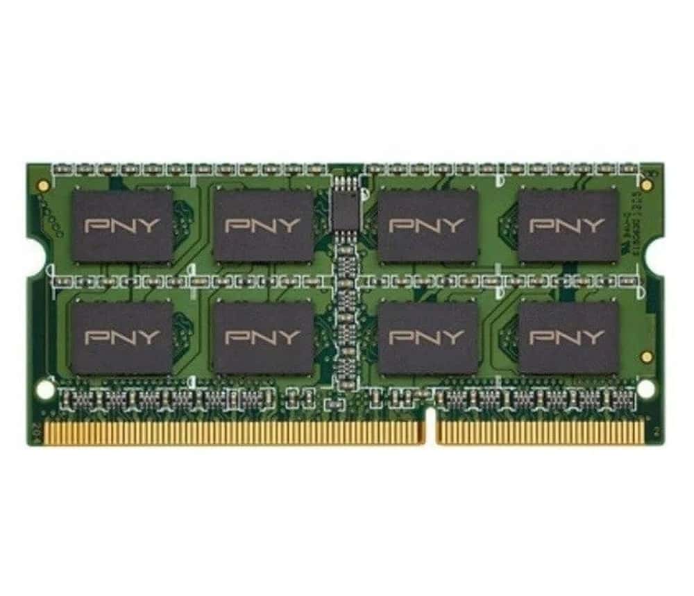 PNY SODIMM 8 GB DDR3 1600 MHz RAM - perfect for laptops