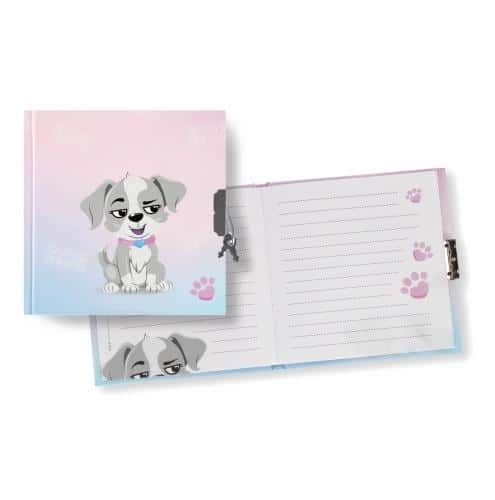 Starpak Cuties Dogs Diary with Lock - perfect for secrets