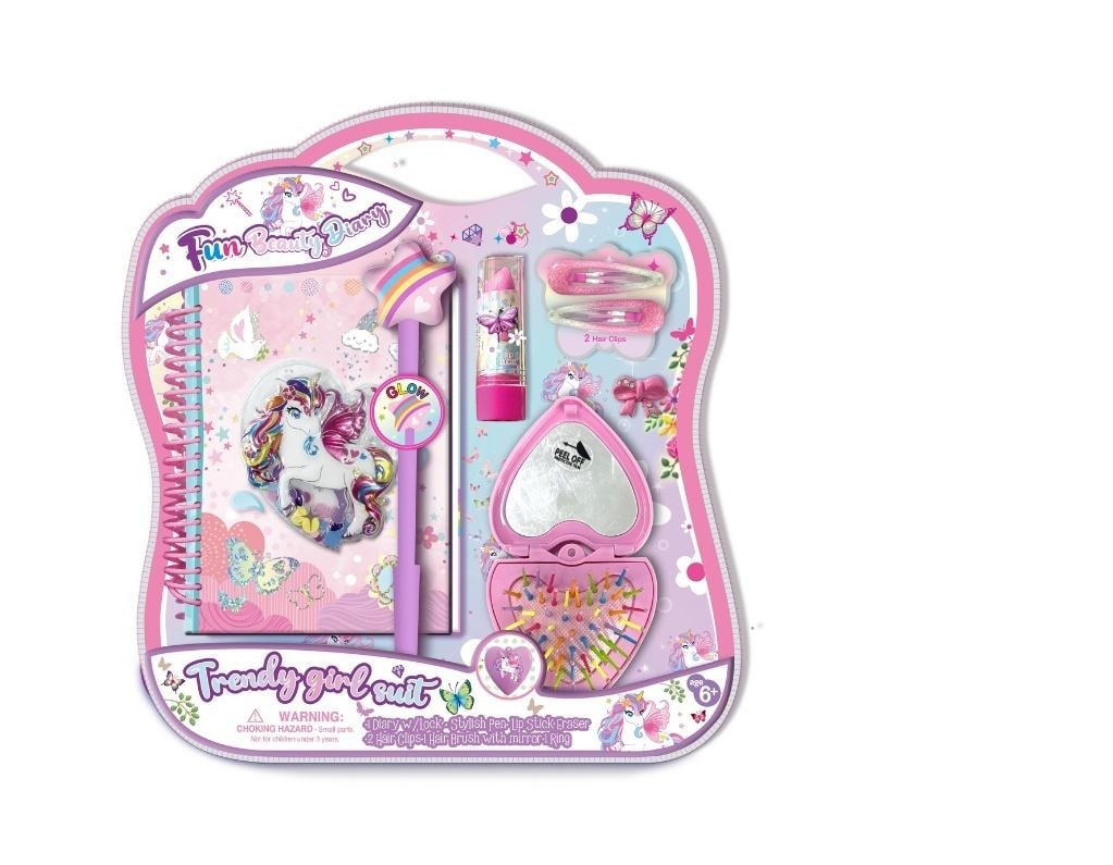 Pecoware Unicorn Rainbow Spiral Notebook - perfect gift for a girl