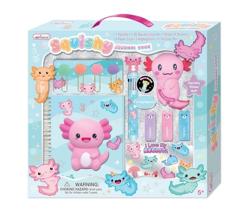 3D Spiral Notebook with Sea Animal Accessories - perfect gift for children