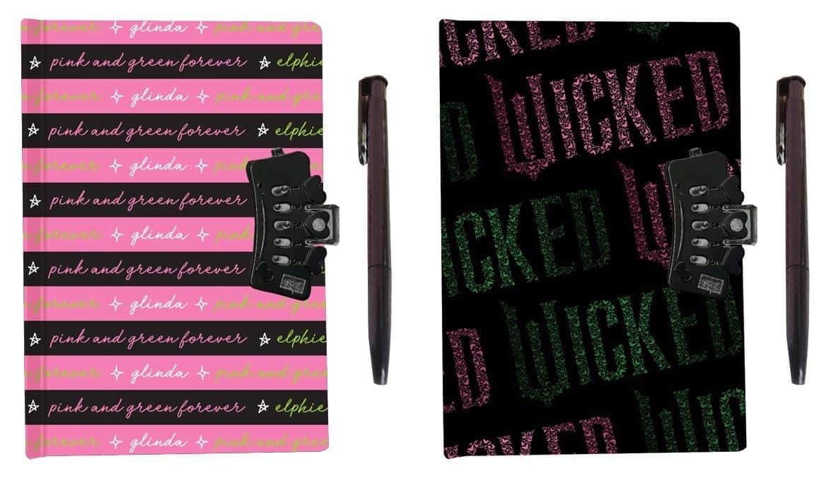 Diary with combination lock A5/80K Wicked mix - perfect as a gift