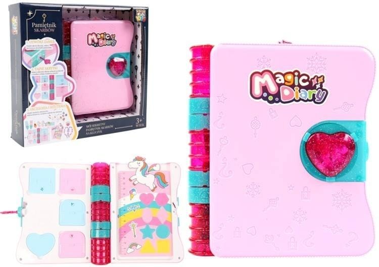 Pro Kids Diary with lock and accessories - perfect gift for girls
