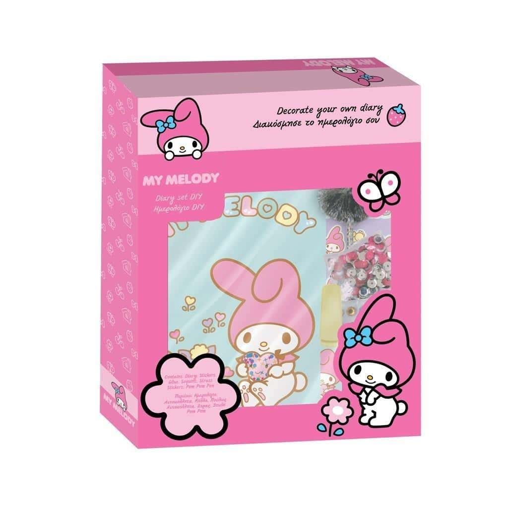 My Melody Diary with accessories - creative set for every child
