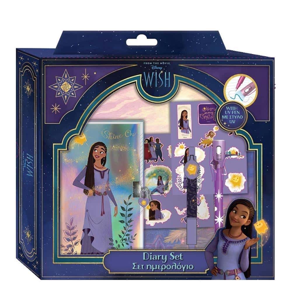 Diakakis Diary with UV Pen Wish - discover secrets!