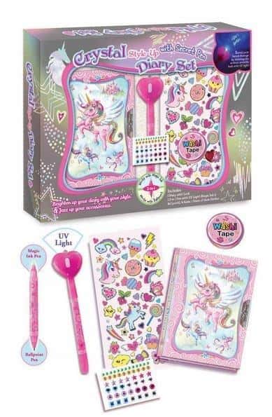 Pecoware Diary with invisible pen Unicorn - perfect gift for a girl