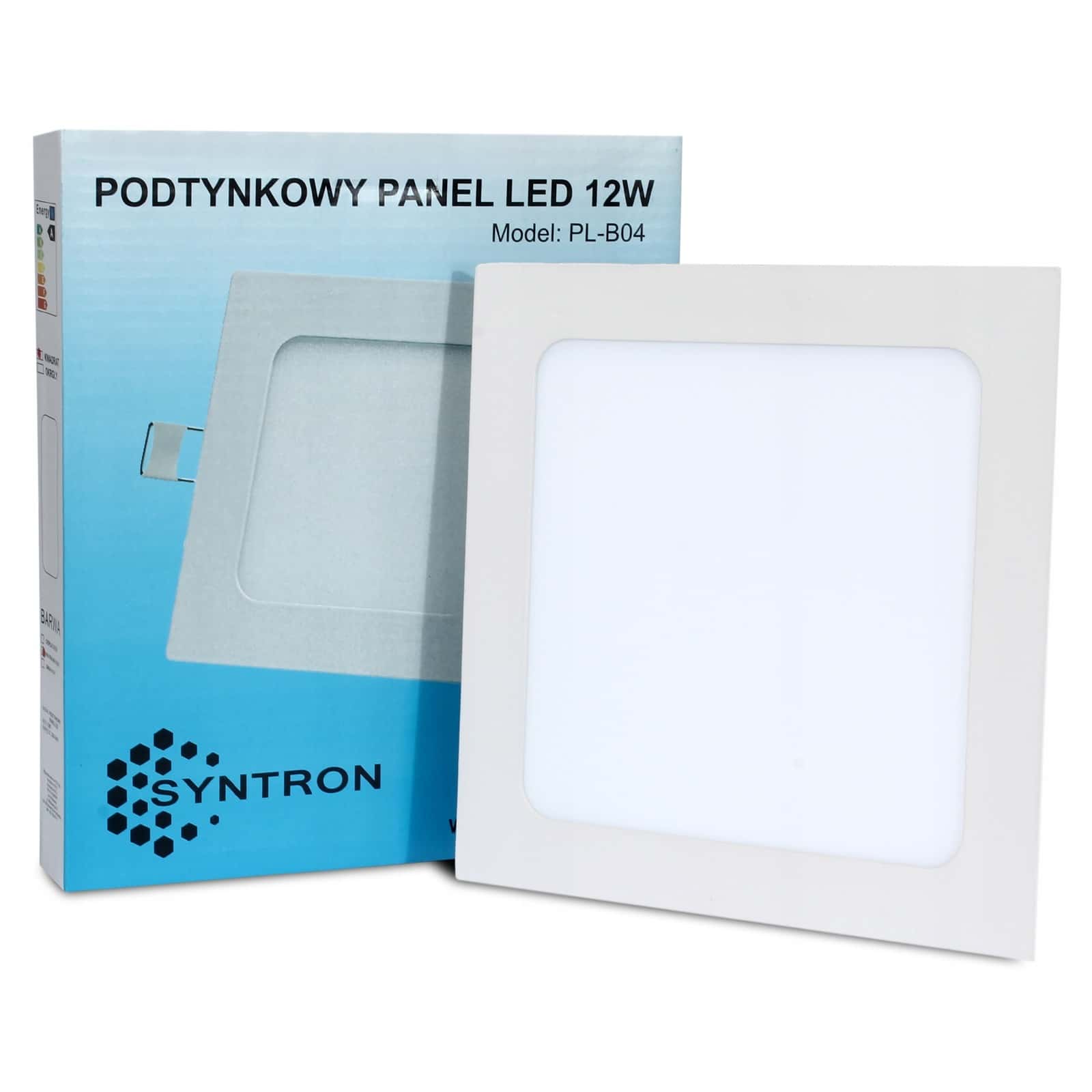 LED Panel 40W Recessed 6000K - modern lighting
