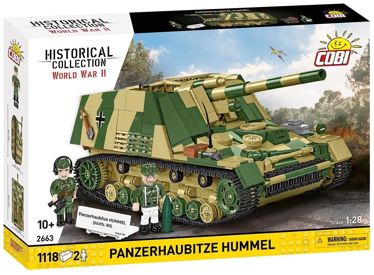 COBI Panzerhaubitze Hummel Trzmiel - construction blocks 1118 pieces