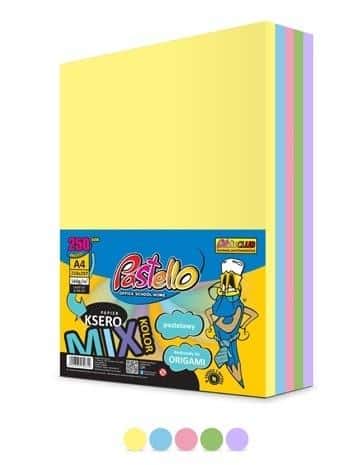 A4 Copy paper 160g - 5 pastel colors, ideal for creative projects