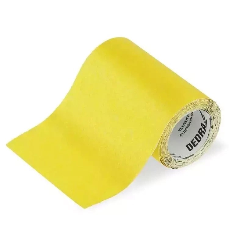 DEDRA Sandpaper roll 3m x 115mm, grit 150 - ideal for sanding