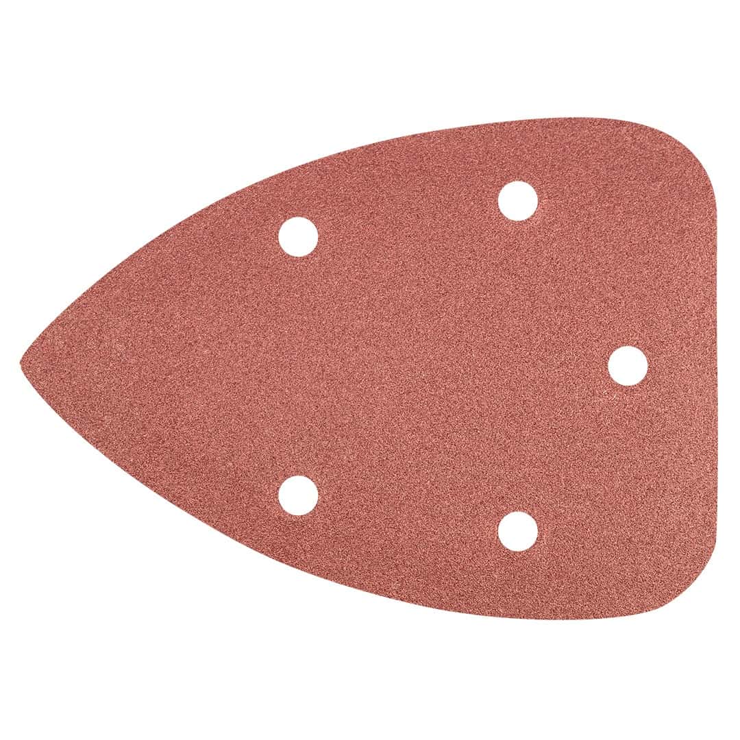 Velcro Sanding Papers K150 - 5 pcs for sanding wood and metal