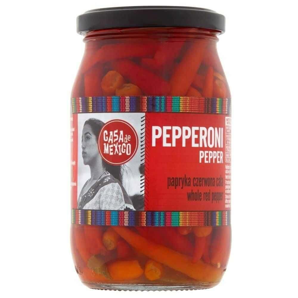 DEC. Pepperoni Pepper Red Whole - Italian taste 325g