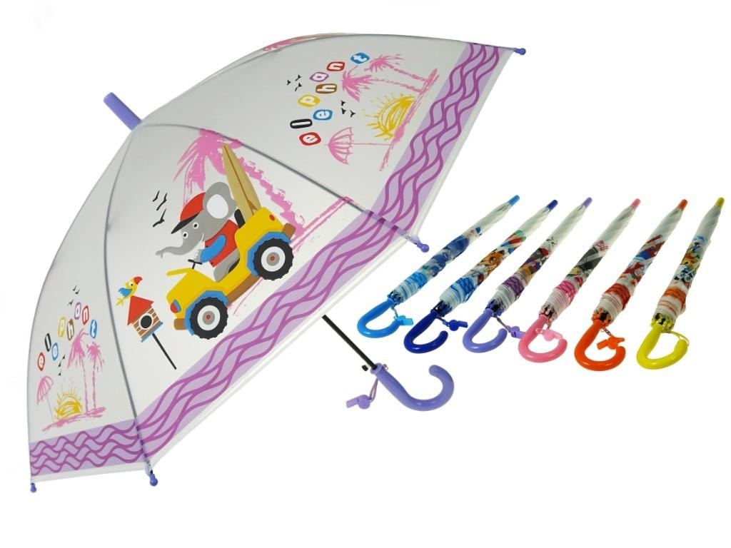 Children's Umbrella MIX Colors - perfect for rainy days