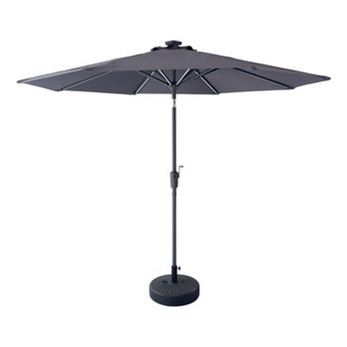 Umbrella with solar strip 2.7m - ideal for the garden