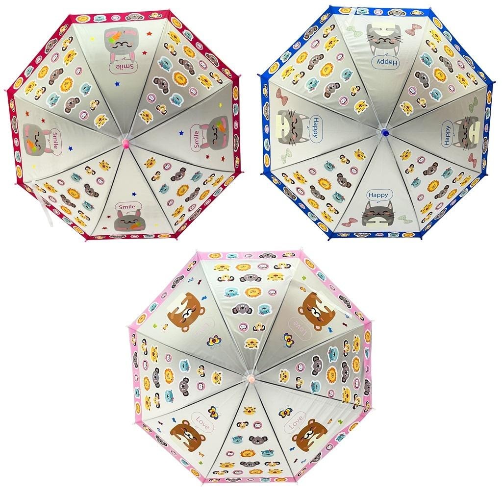 Children's umbrella animals MIX - colorful protection from rain