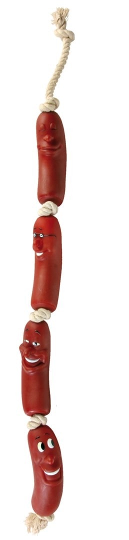 TRIXIE Sausage String - Dog Toy 75 cm - perfect for playing