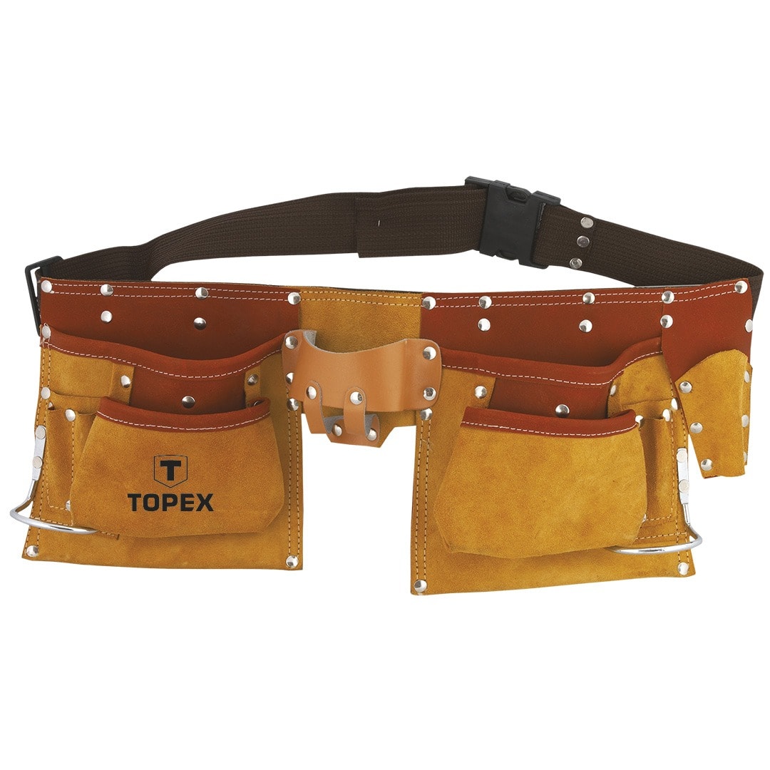 TOPEX Tool Belt - 11 pockets for DIY enthusiasts and professionals