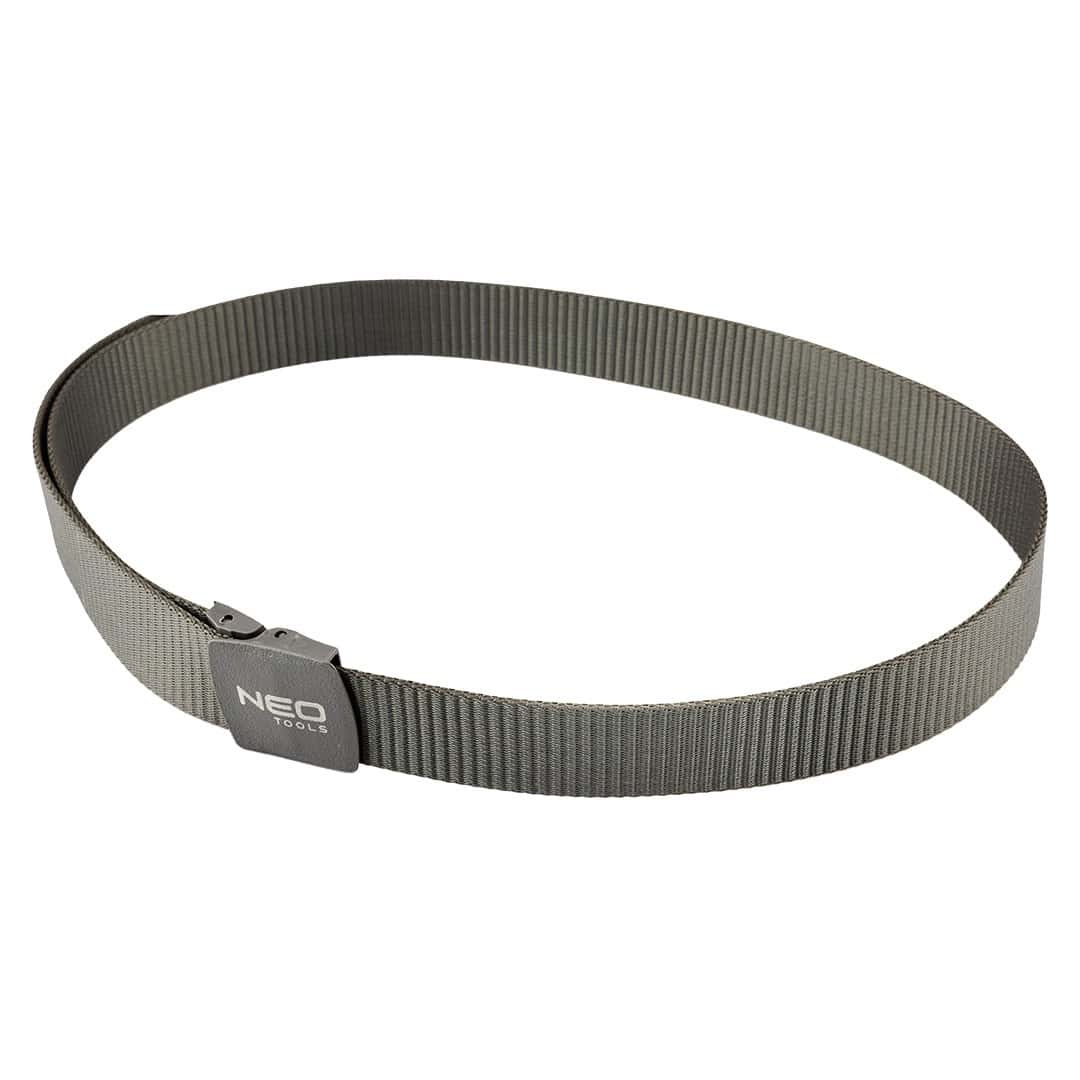 Metal-free trousers belt grey 130 cm - comfortable and stylish