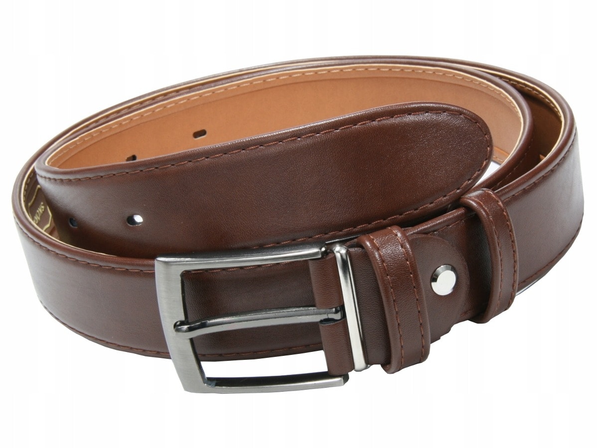 Men's belt brown size 90 - the perfect addition to any style
